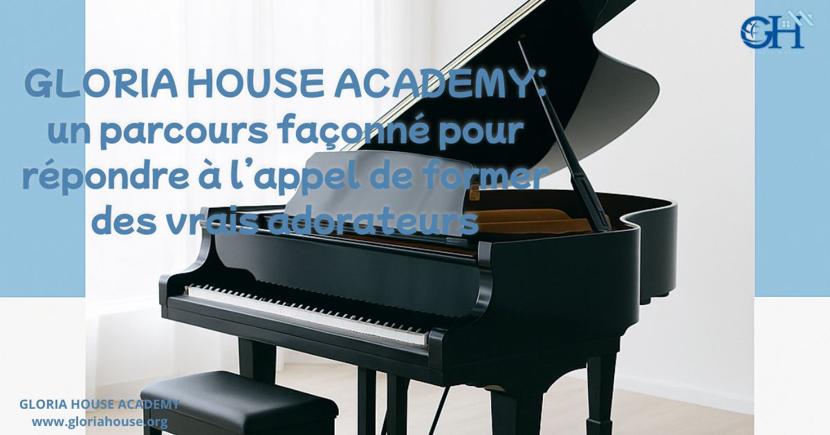 GLORIA HOUSE ACADEMY: un parcours façonné pour répondre à l’appel de former des vrais adorateurs