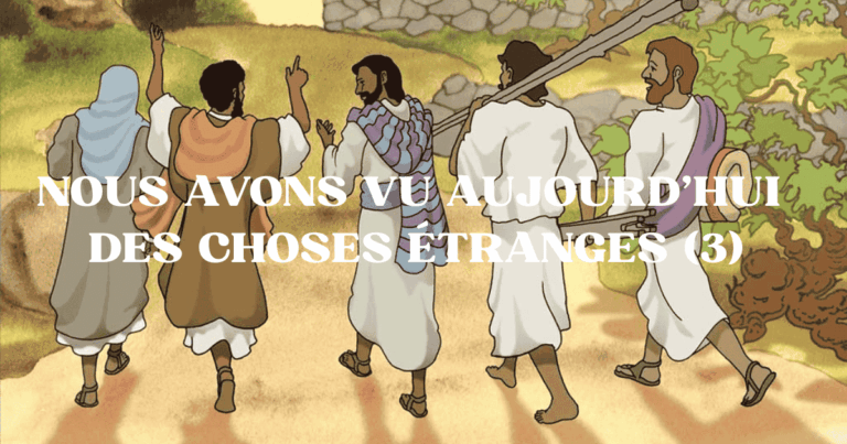 NOUS AVONS VU AUJOURD'HUI DES CHOSES ÉTRANGES (3) (1) (1) (1)
